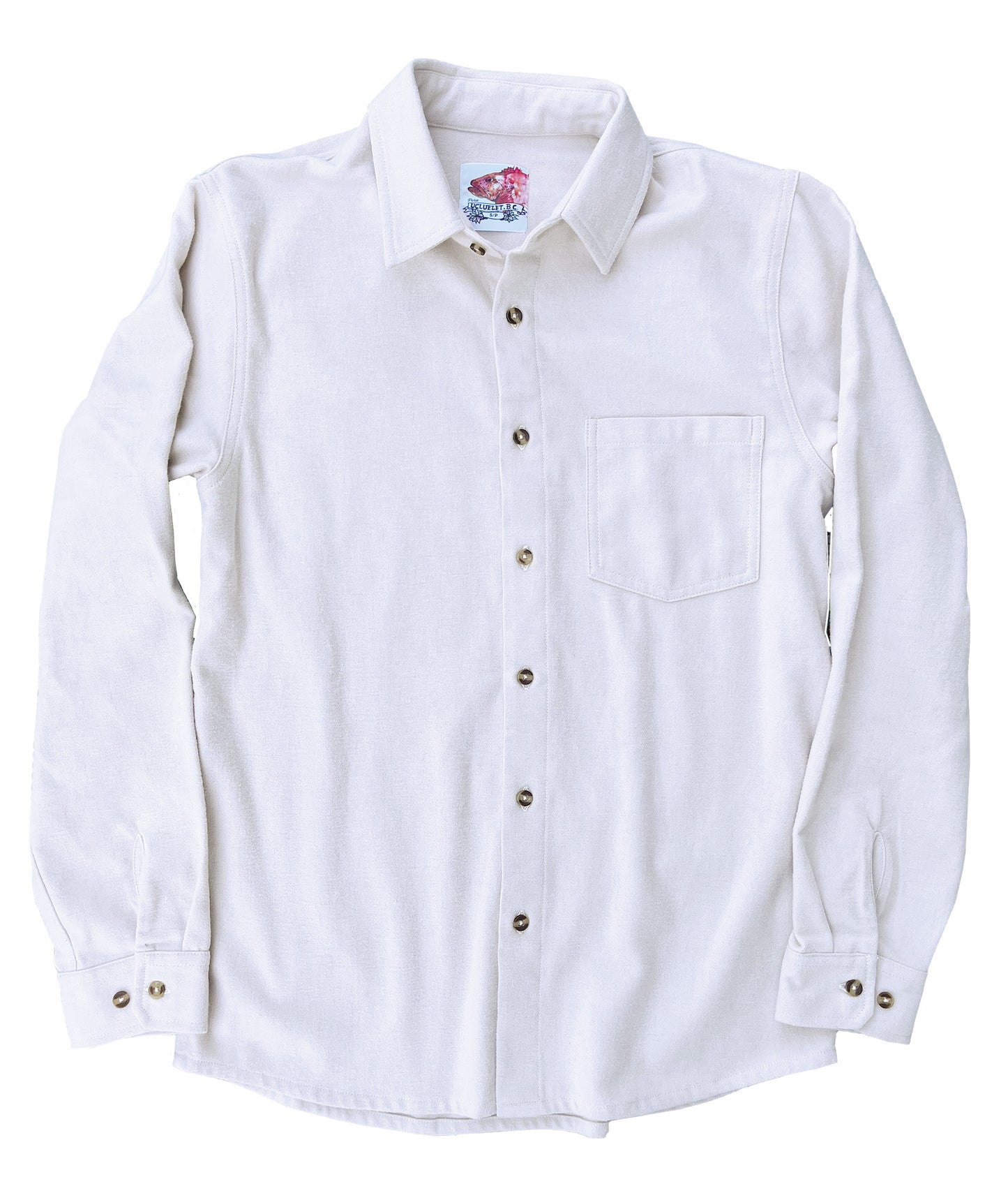 Custom Organic Cotton Flannel - 1 Print