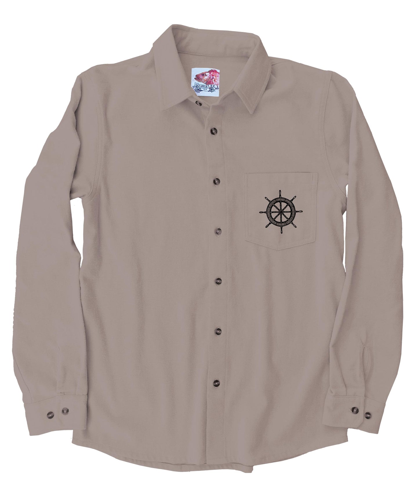 Old Salty Compilation in Colour Organic Cotton Flannel