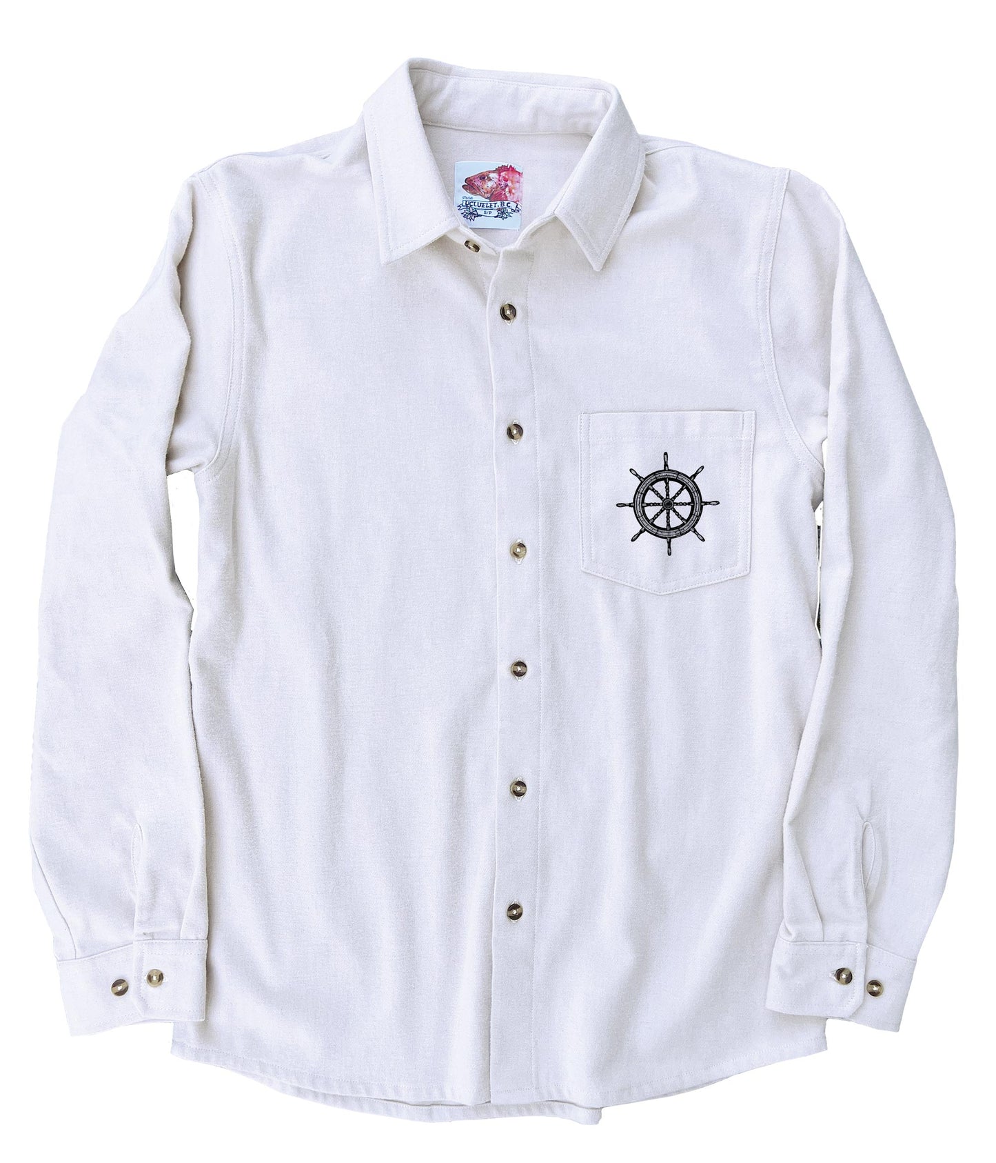 Old Salty Compilation in Colour Organic Cotton Flannel