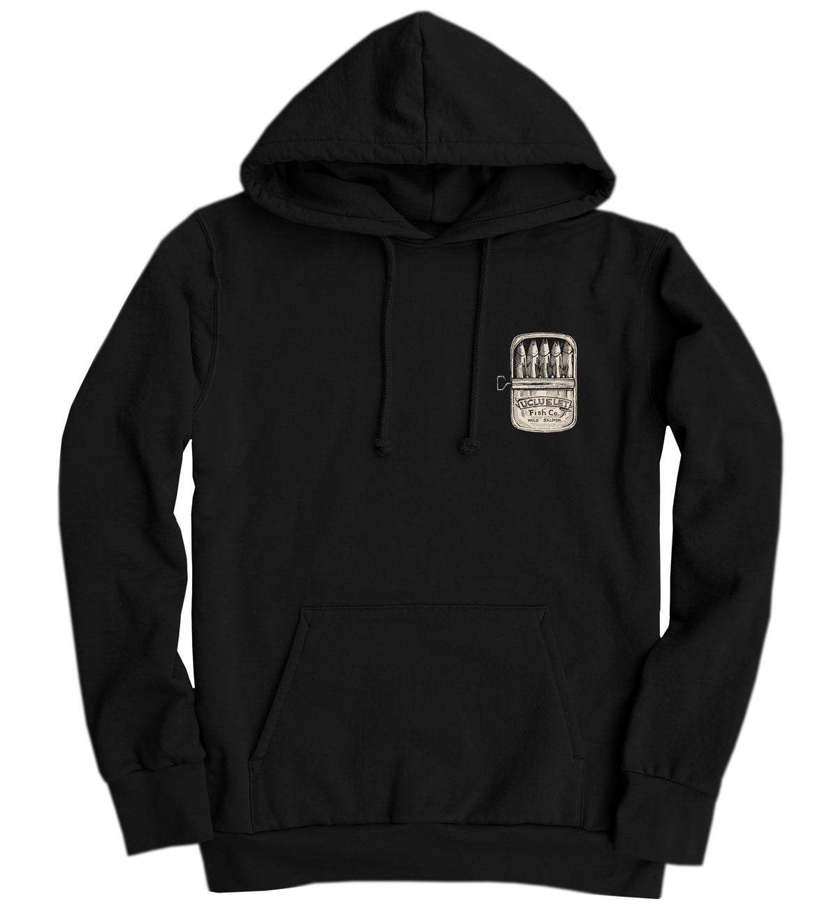 Salmon Can Organic Cotton Unisex Pullover Hoodie