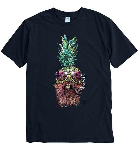 Captain Pina in Full Colour Organic Cotton Unisex Tee