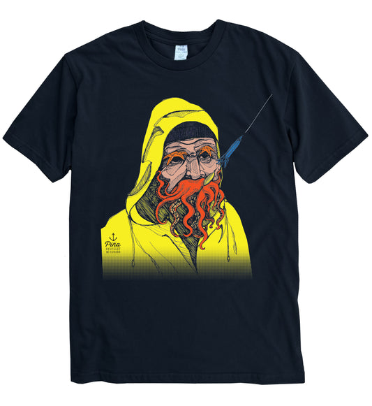 Old Salty in Full Colour Organic Cotton Unisex Tee
