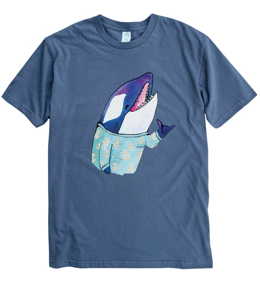 Shaka Brah Orca Organic Cotton Unisex Tee