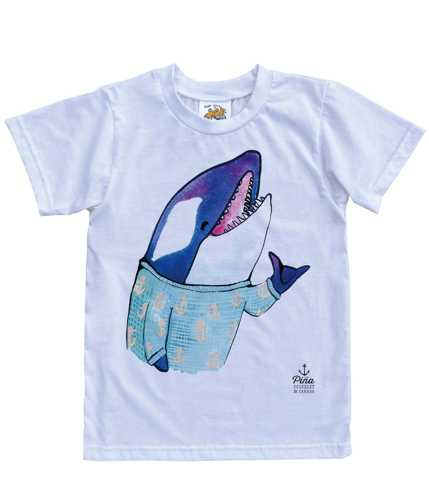 Shaka Brah Orca Organic Cotton Kids Tee