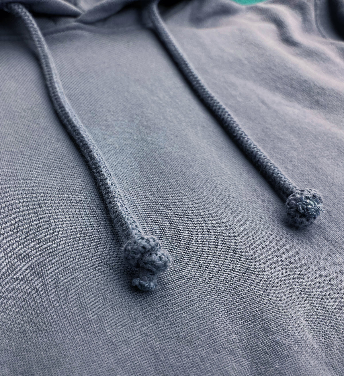 Custom Printed Steel Blue Pullover Hoodie