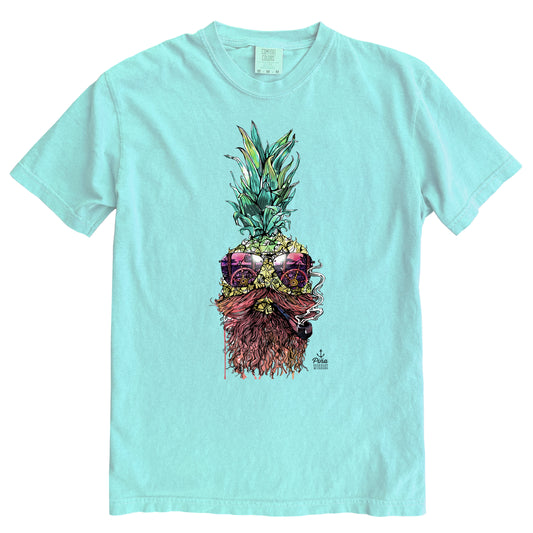 Captain Pina in Colour Ink Comfort Colours Heavyweight Cotton Unisex Tee