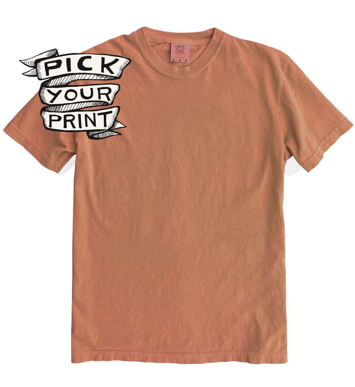 Custom Yam Colour Heavyweight Cotton Unisex Tee