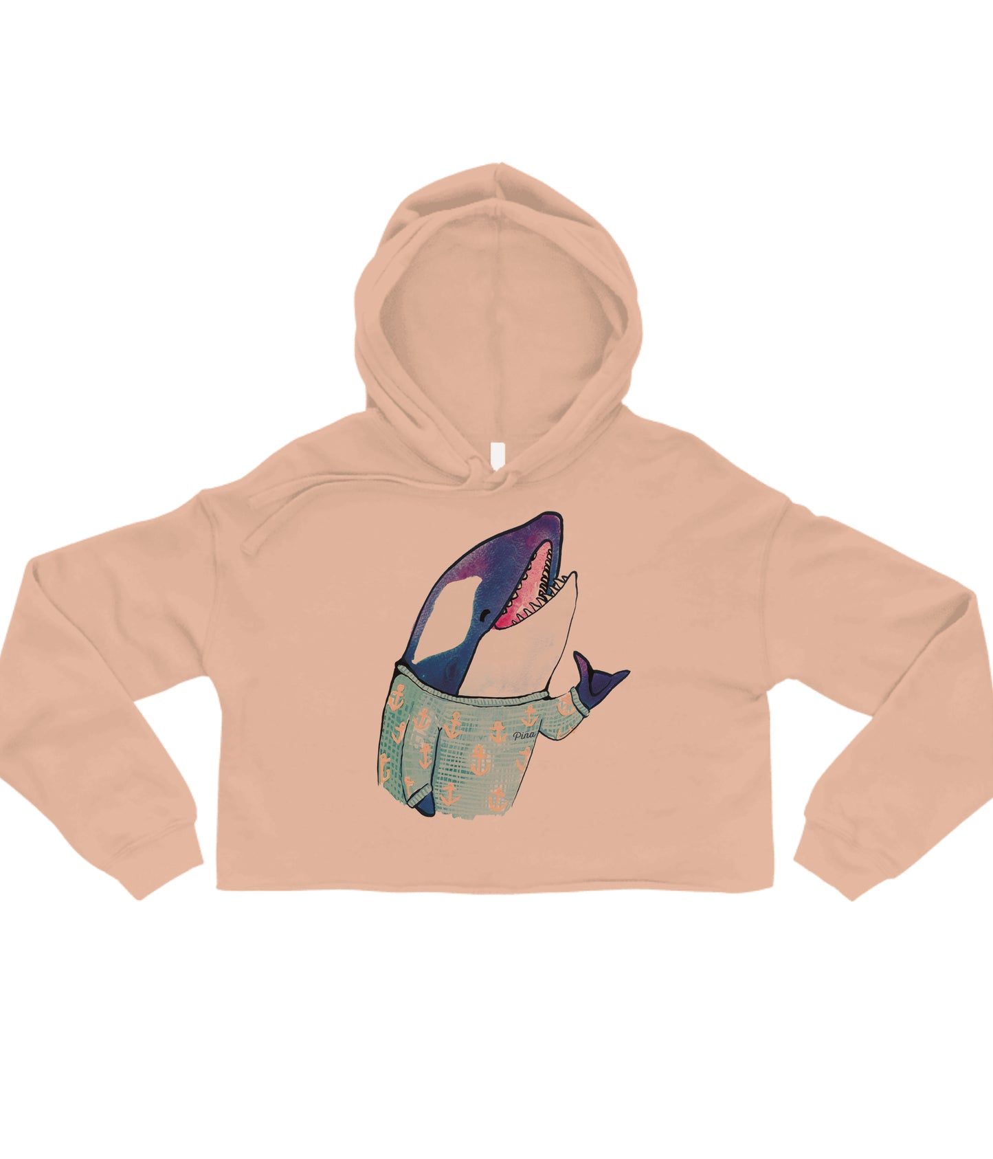 Shaka Brah Crop Hoodie