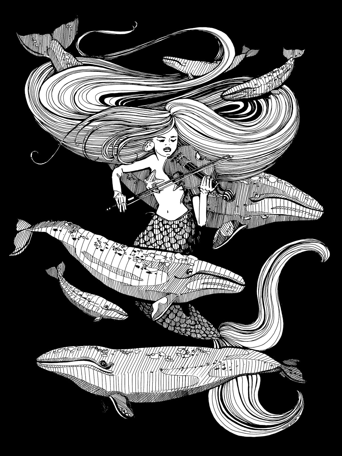 Mermaid Fiddling