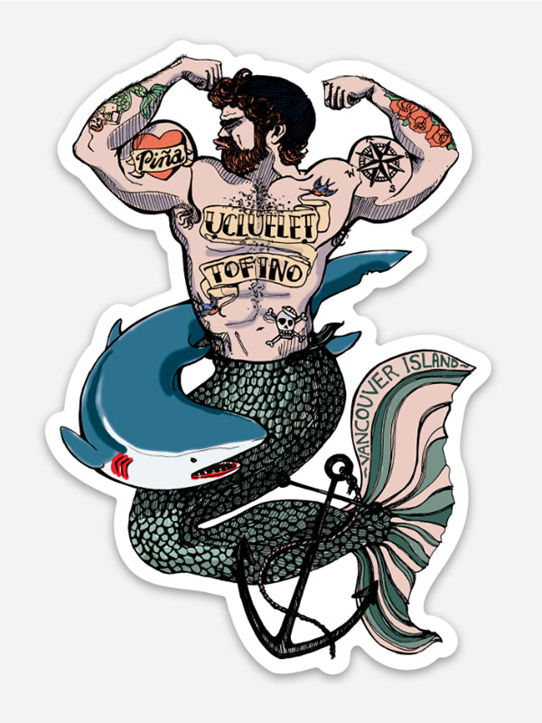 Merman Sticker
