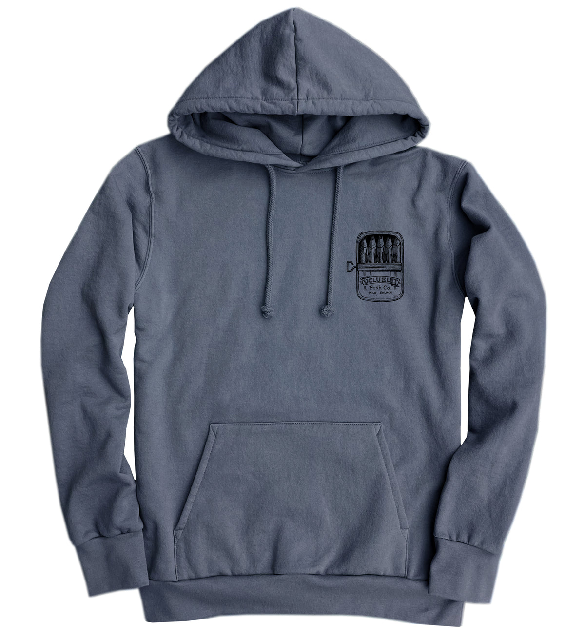 Salmon Can Organic Cotton Unisex Pullover Hoodie