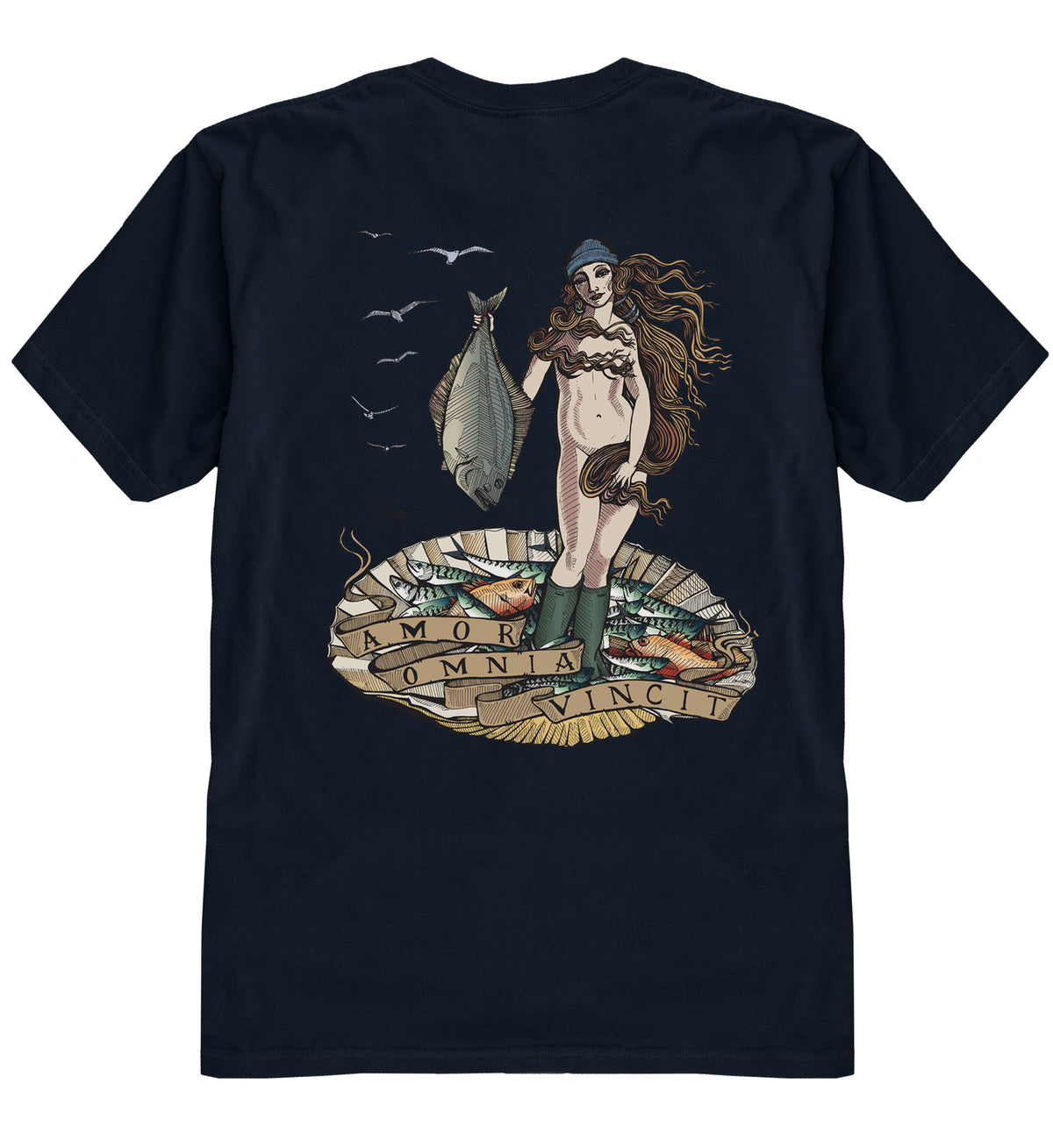 The Birth Of Venus West Coast Style Organic Cotton Unisex Tee