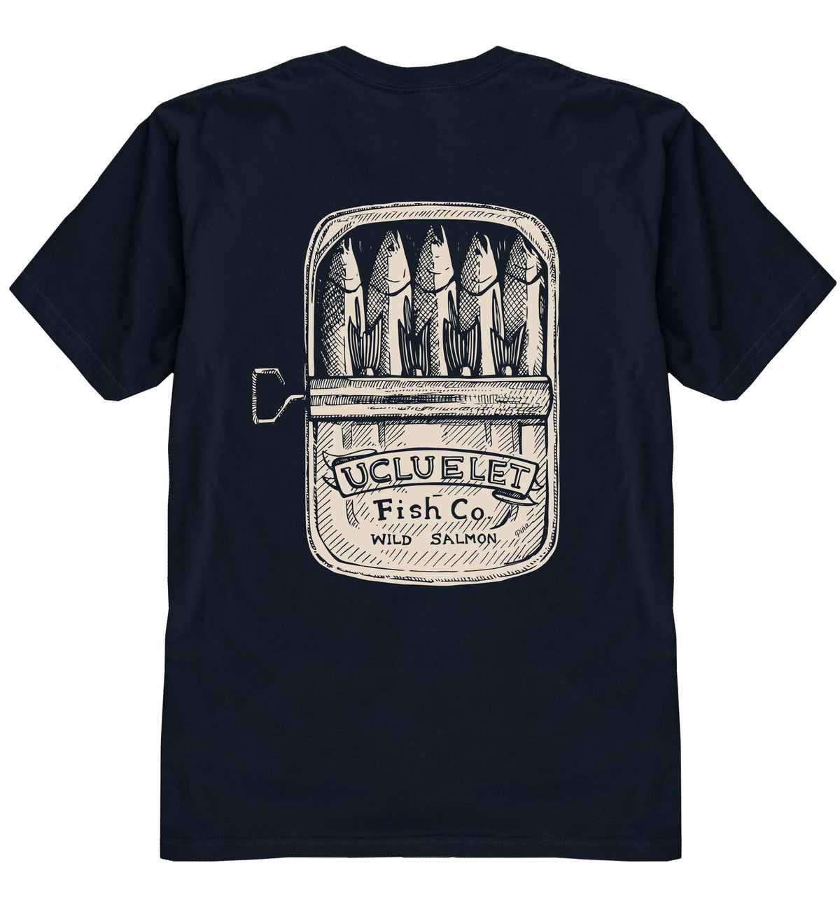 Salmon Can Organic Cotton Unisex Tee