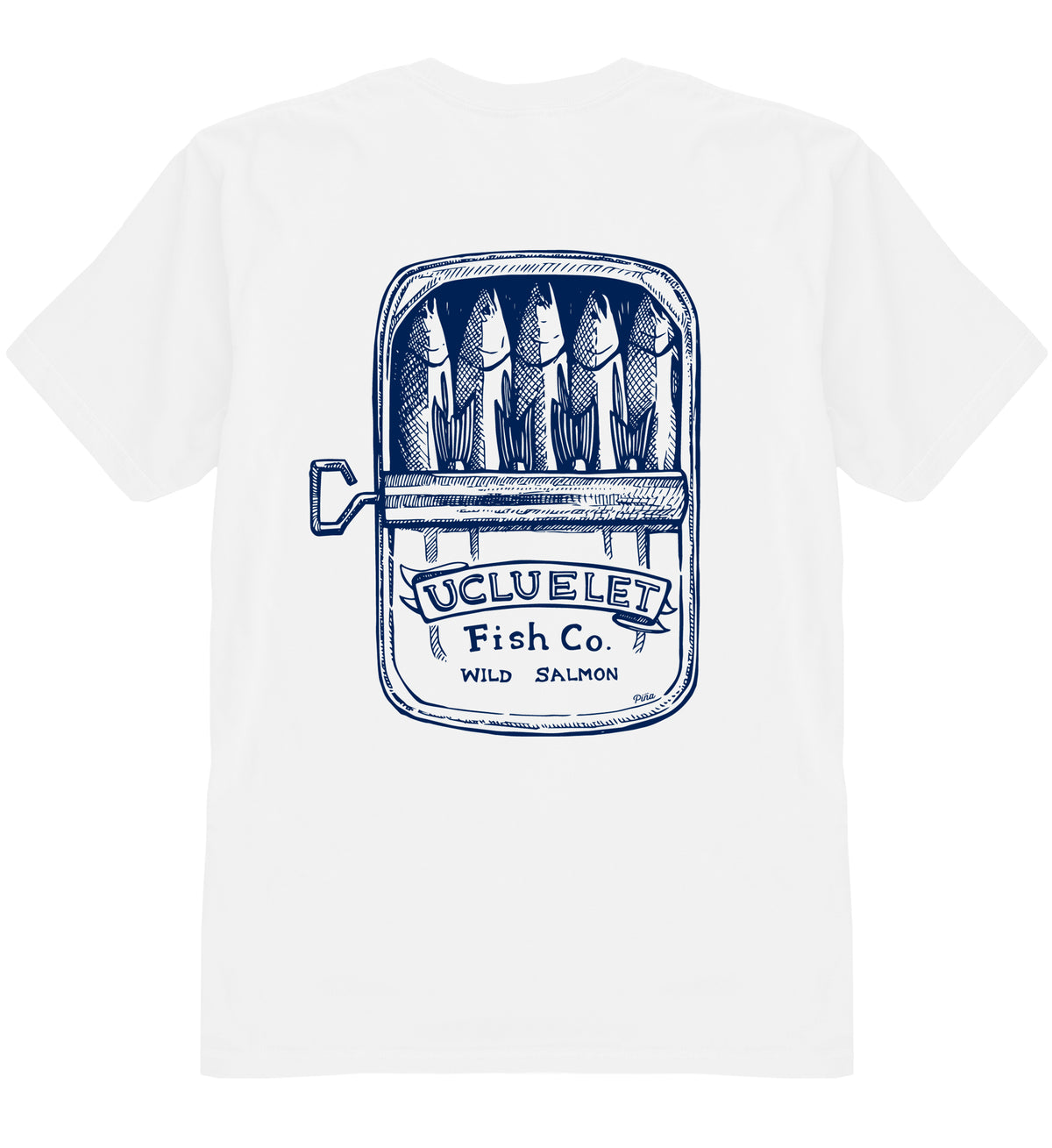 Salmon Can Organic Cotton Unisex Tee