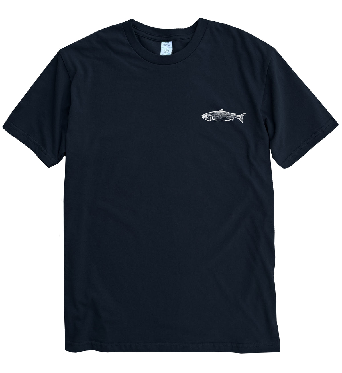 Troller Storm and Salmon Organic Cotton Unisex Tee