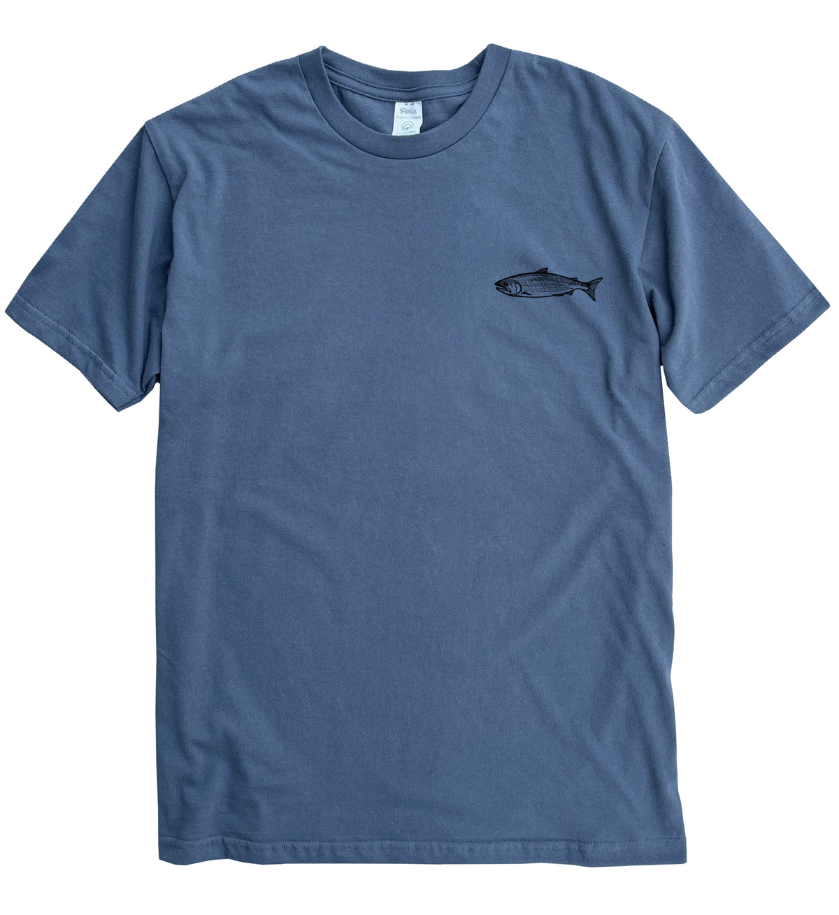 Troller Storm and Salmon Organic Cotton Unisex Tee