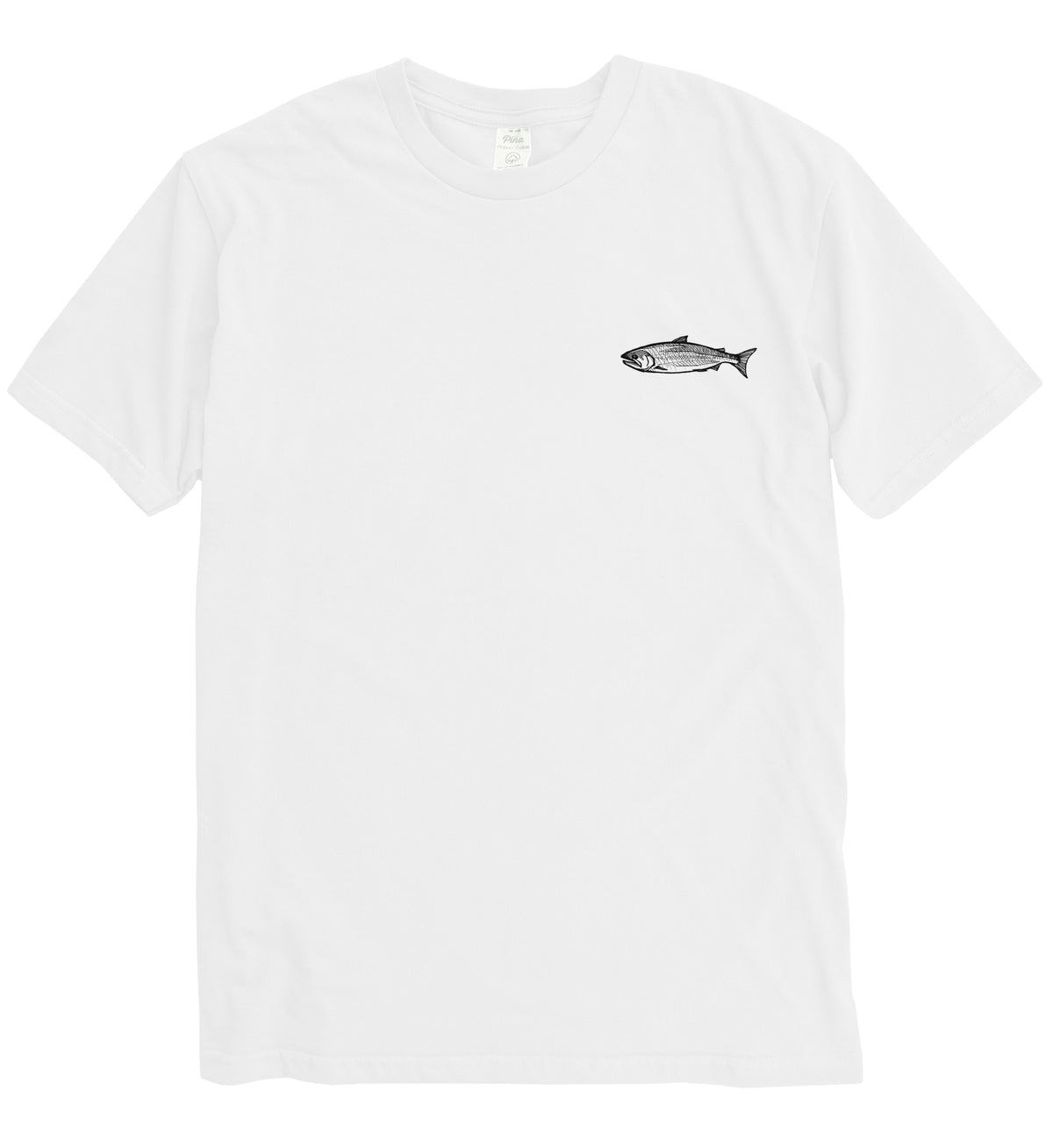 Troller Storm and Salmon Organic Cotton Unisex Tee