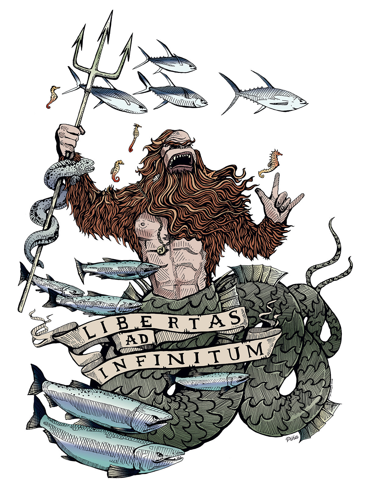 Sasquatch Poseidon