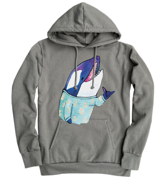 Shaka Brah Orca Organic Cotton Unisex Hoodie Made in Canada