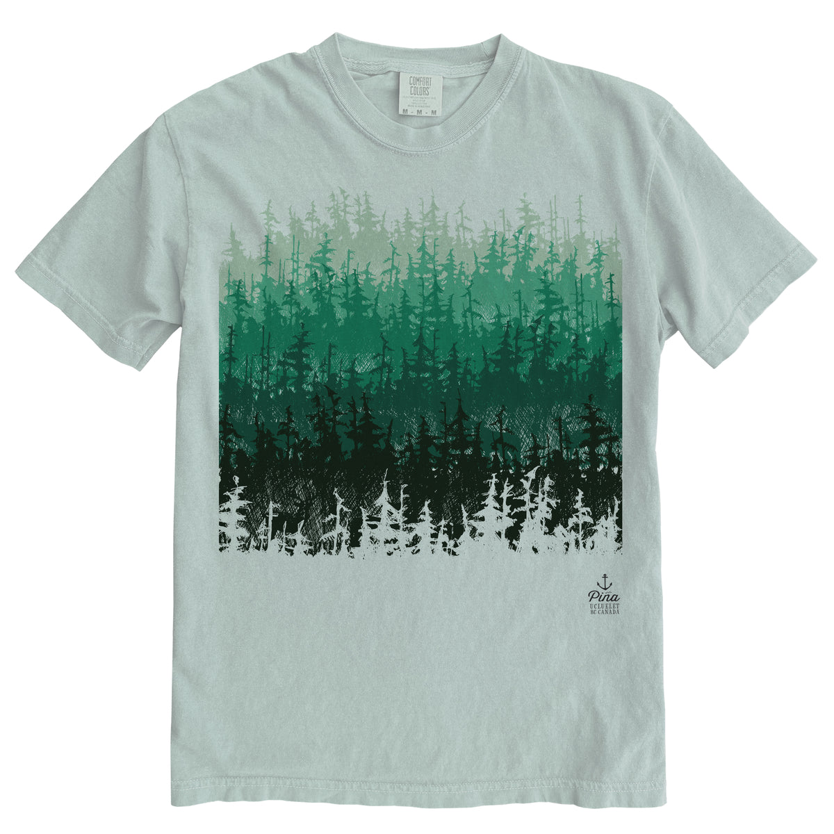 Westcoast Treeline Unisex Heavyweight Tee