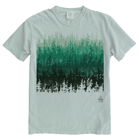 Westcoast Treeline Unisex Heavyweight Tee