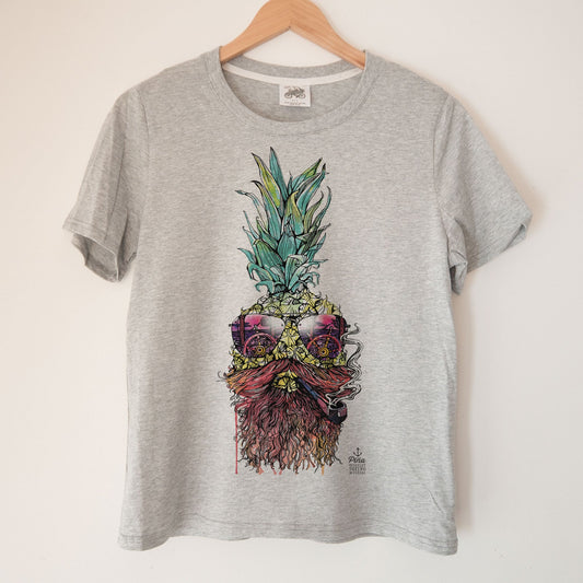 Captain Piña in Colour Kennedy Lake Ladies Organic Cotton Tee