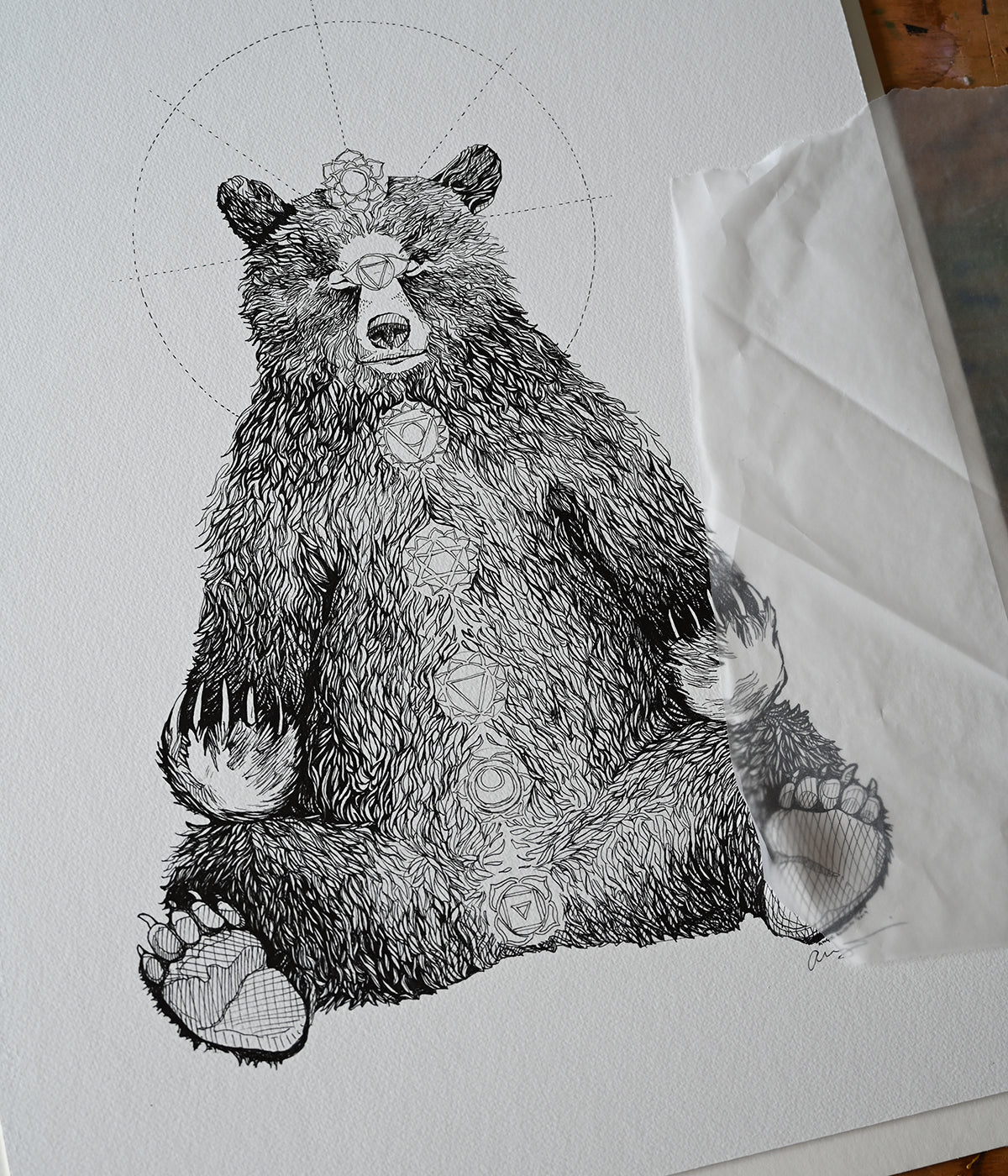 Kundalini Bear Design