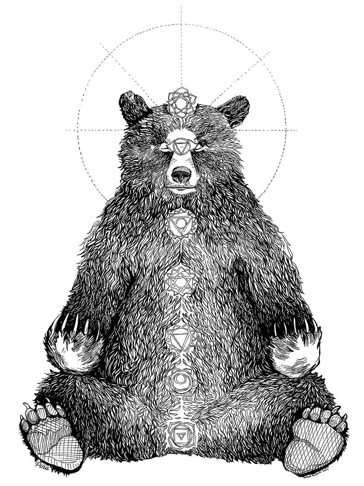 Kundalini Bear Design