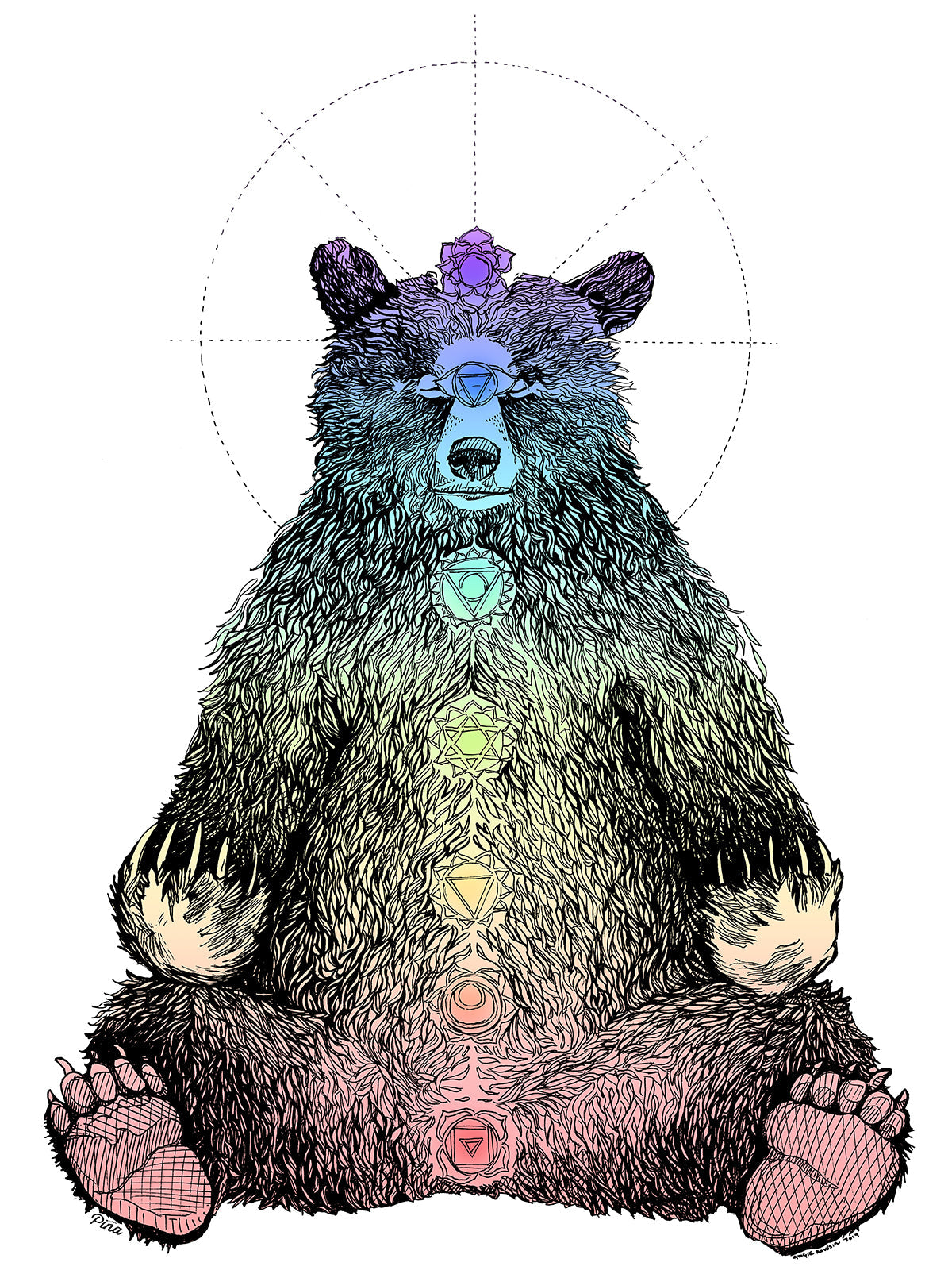 Kundalini Bear Design