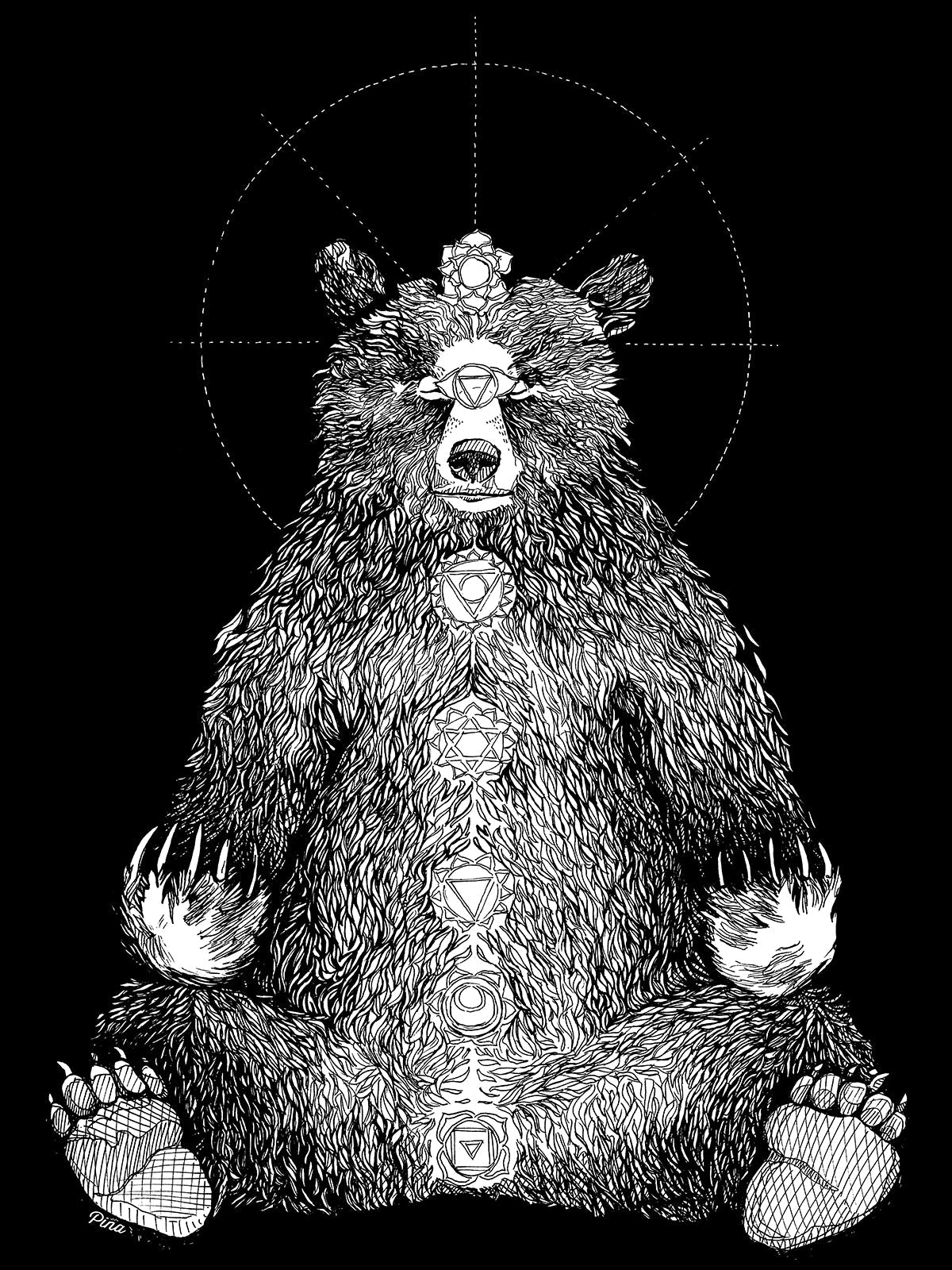 Kundalini Bear Design