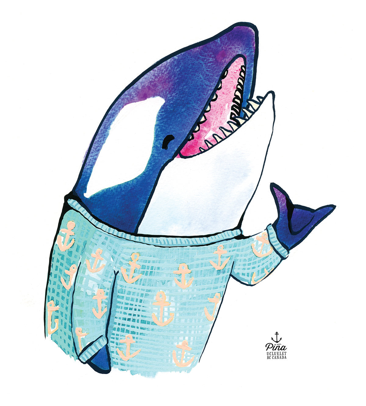 Shaka Brah Orca Design
